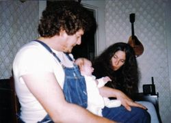 John and Lori with Sarah