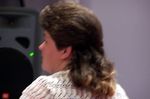What the Great Clips hairdresser thought Beth wanted. (What is that beaver doing on your head?   —Ed)  This is not actually BETH's head, merely an example hairdo. -Beth I wasn’t sure. I thought the photo might have been taken from an oblique angle to conceal your identity.  —Ed