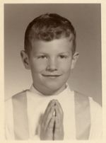 John’s First Communion photo